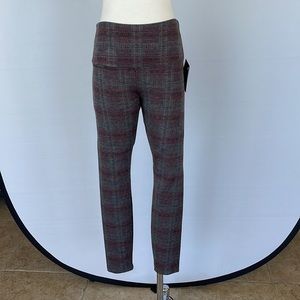 NWT Lysse’ Plaid Stretchy Pants Size Small